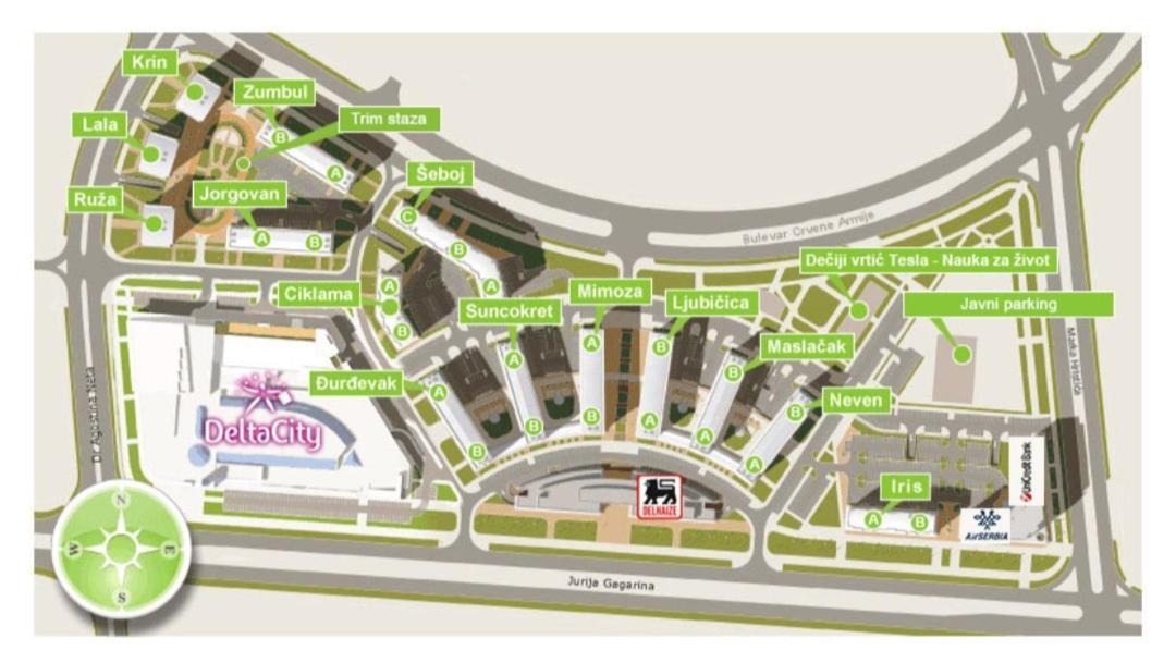 Euforia Apartment Beograd Eksteriør bilde